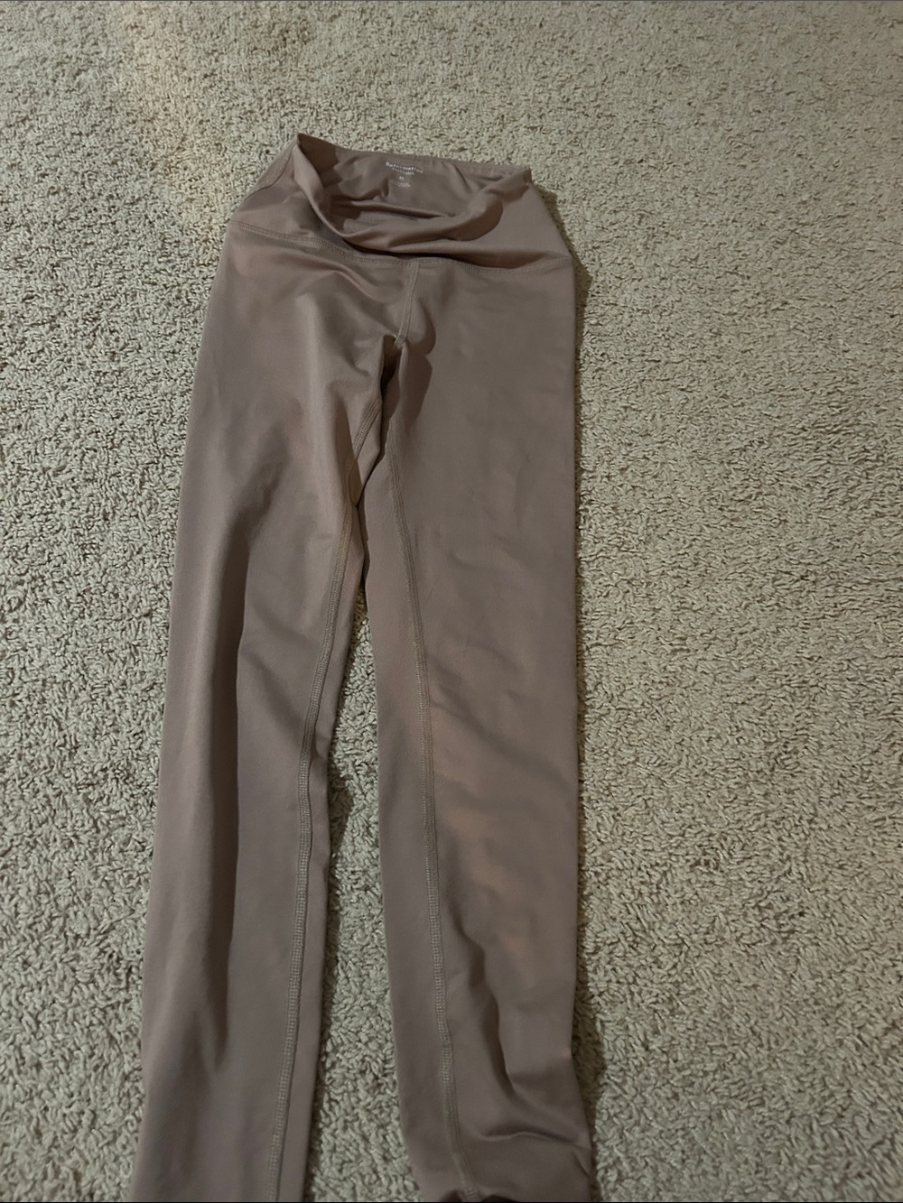 Stretch Leggings in Taupe - Soft Everyday Bottoms